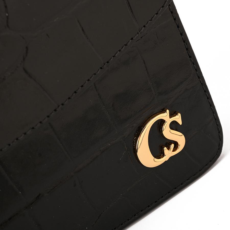 Black Double-Sided Leather Bag