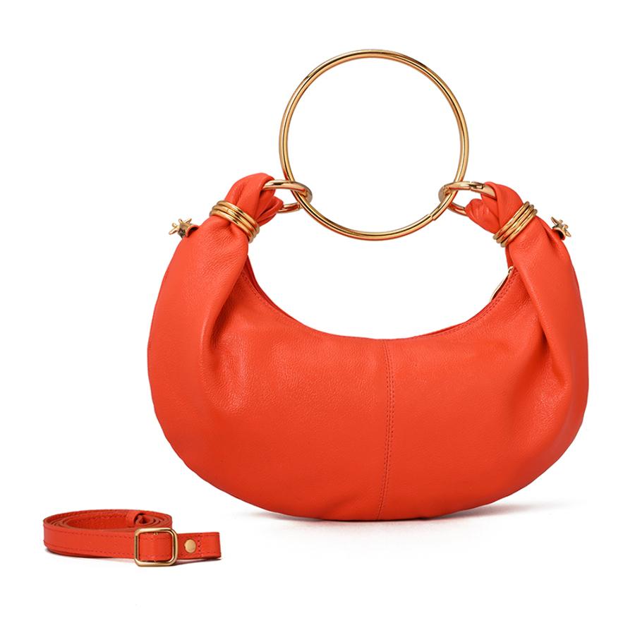 Orange Coral Bracelet Bag
