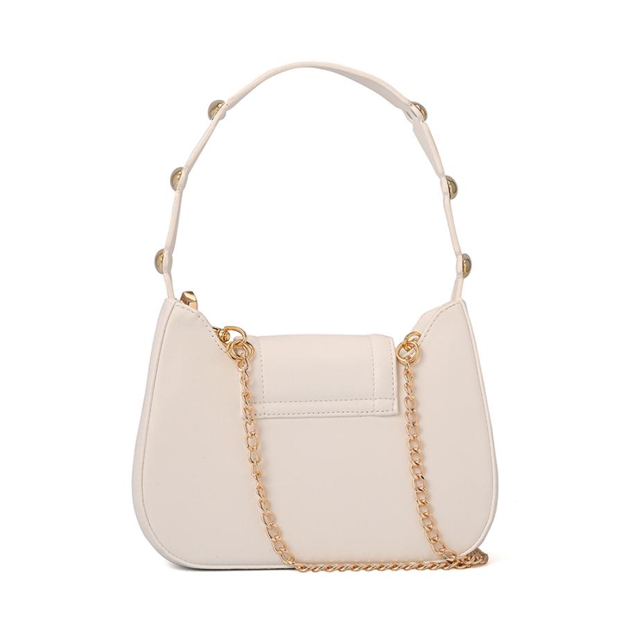 Hobo Bag Metals White