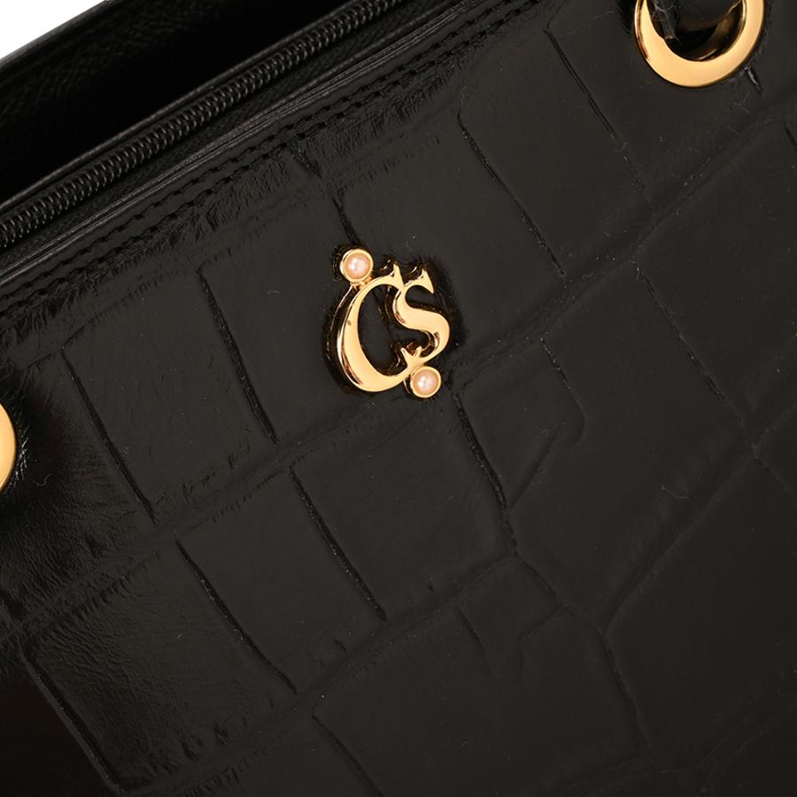 Shopping Bag Knot Black