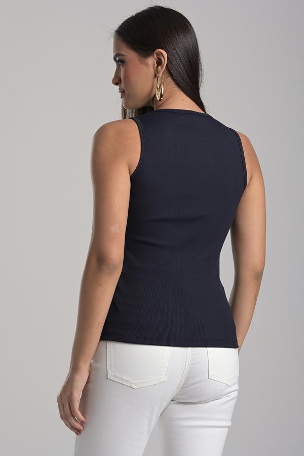Black Basic Tank Top
