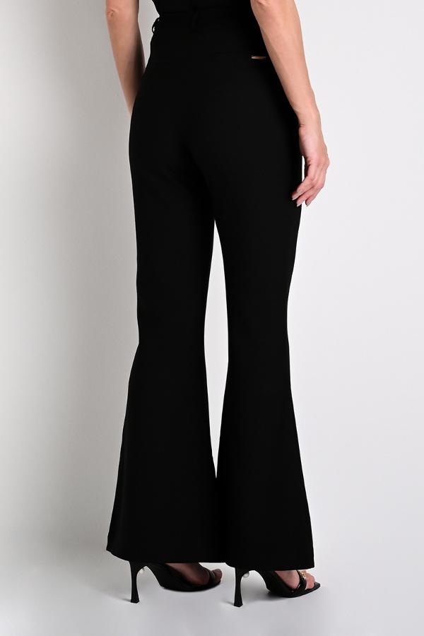 Classic Black Pants with Pleats