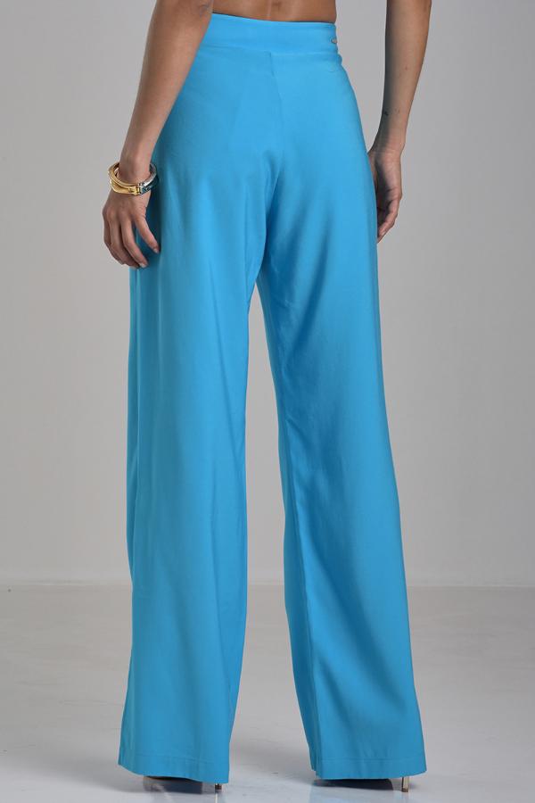 Classic Blue Palazzo Pants