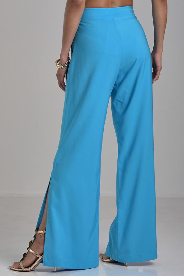 Classic Blue Palazzo Pants