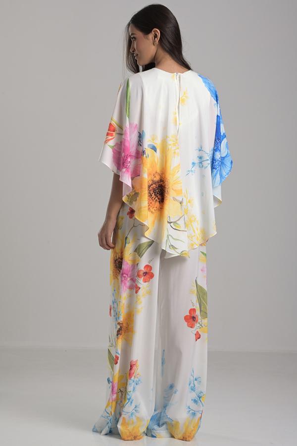 Glam Print Jumpsuit