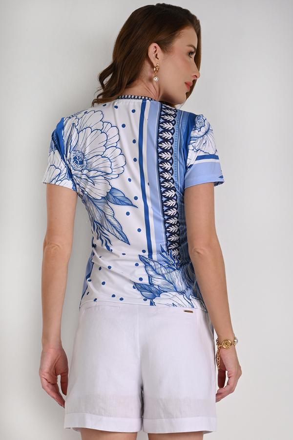 V-Neck T-Shirt Indian Marvel