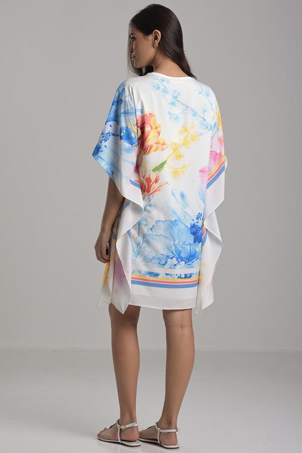 Loose Tunic Dress Printed