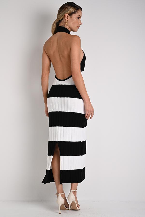 Striped Longuette Dress