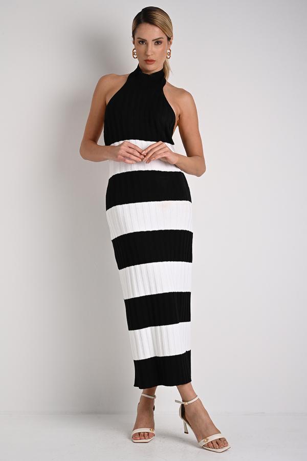Striped Longuette Dress