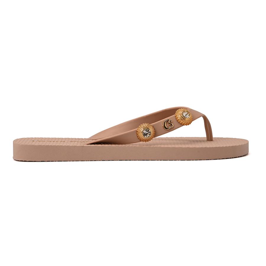 Rosé Decorative Flip-Flops