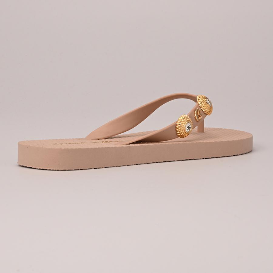 Rosé Decorative Flip-Flops