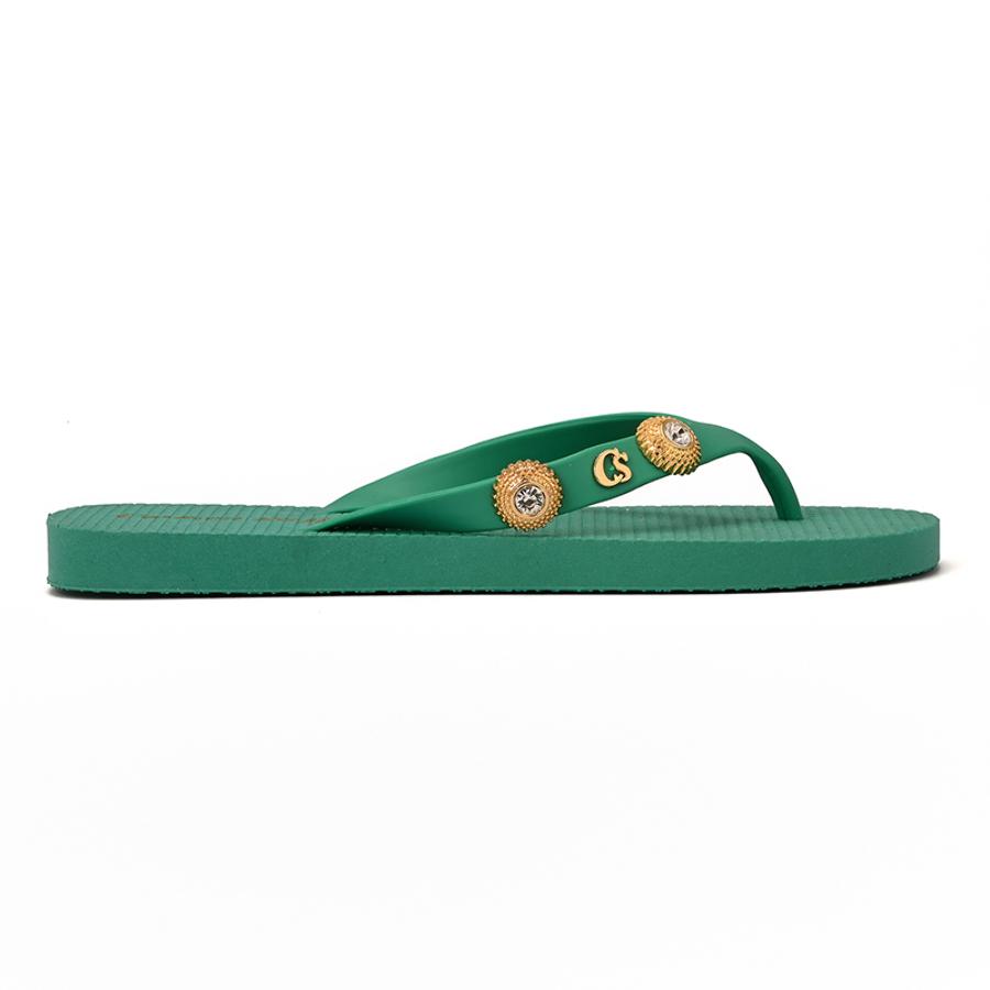 Acqua Flip-Flops with Decoration
