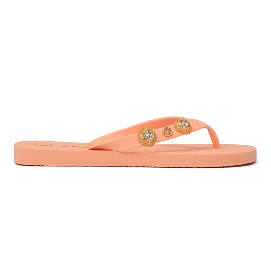 Flip-flops with Papaya Decoration