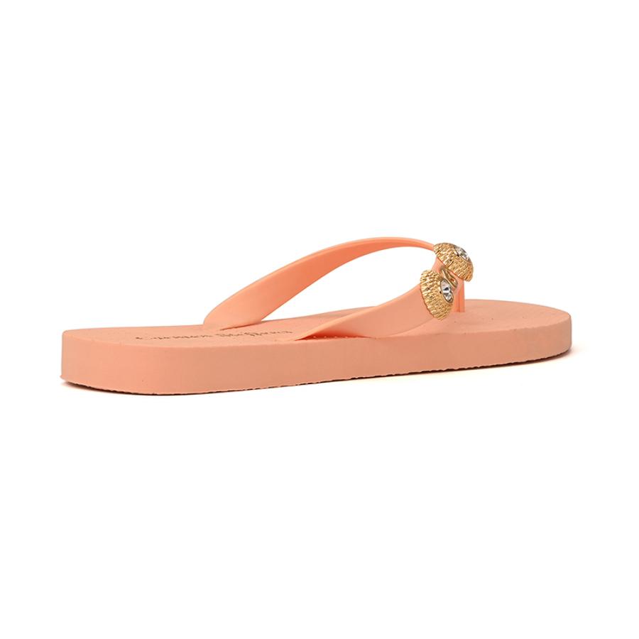 Flip-flops with Papaya Decoration
