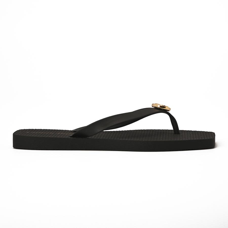 Black Flip-Flops